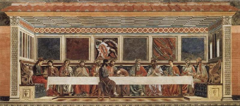 Last Supper, Andrea del Castagno